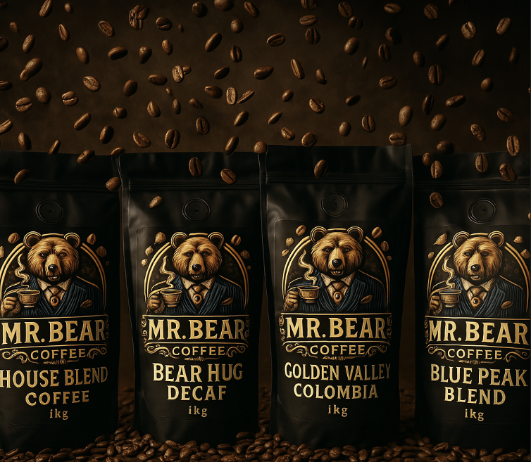 Mr. Bear Coffee gift selection