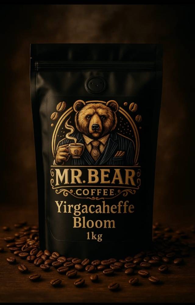 Mr. Bear Yirgacheffe Bloom coffee